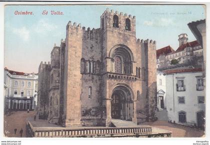 Coimbra Sé Velha old unused postcard b200225