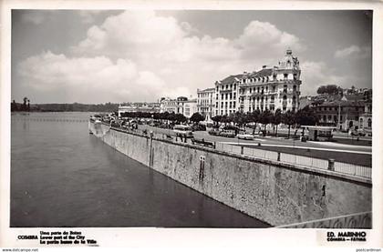 Portugal - COIMBRA - Uma parte da Baixa - Ed. Marinho