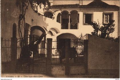 CPA AK EVORA - Casa typo alemtijano PORTUGAL (760806)