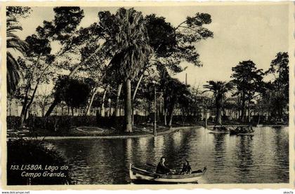 CPA AK LISBOA - Lago do Campo Grande PORTUGAL (760386)