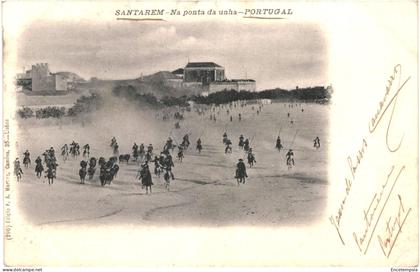 CPA Carte postale  Portugal Santarem Na ponta da unha 1903 VM79816ok