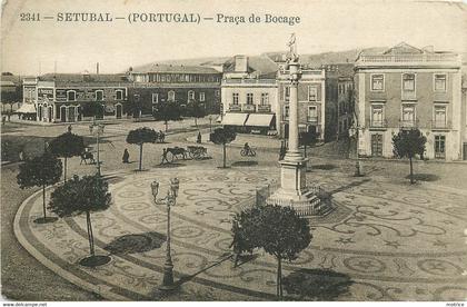 SETUBAL - praça de Bocage.