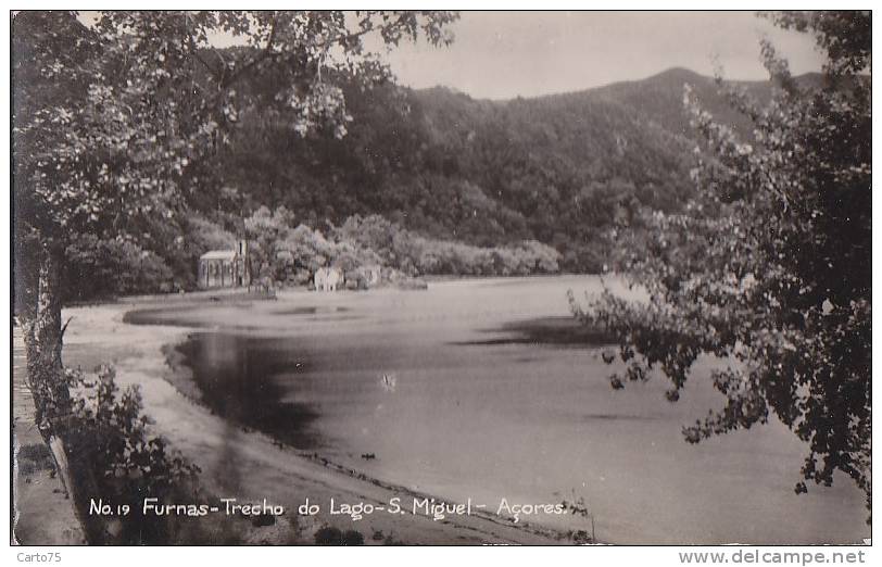 Portugal - Açores - Furnas - Trecho do Lago