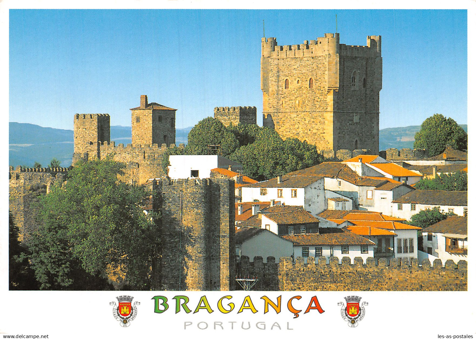 PORTUGAL BRAGANCA CASTELO MEDIEVAL E CIDADELA