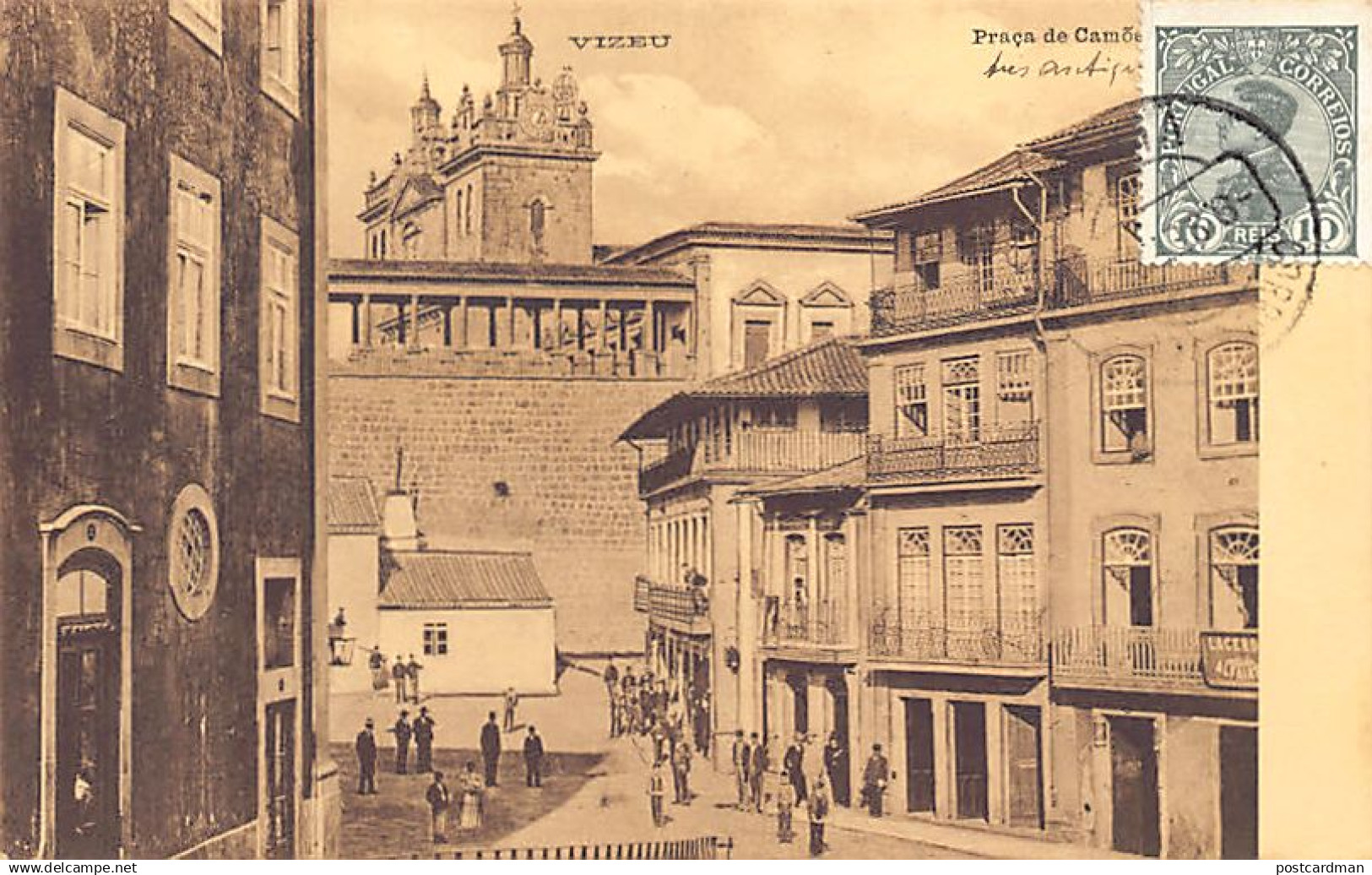 Portugal - VISEU Vizeu - Praça de Camões - Ed. P. Borges