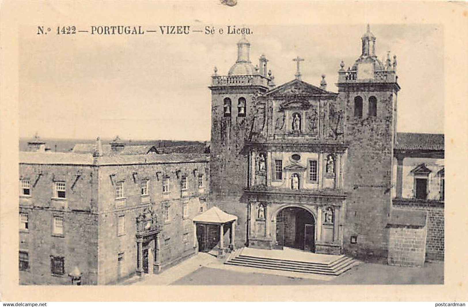 Portugal - VISEU Vizeu - Sé e Liceu - Ed. A. Malva 1422