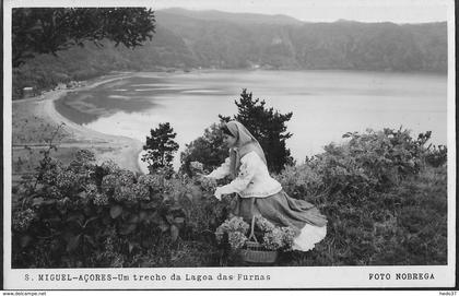 Miguel-Acores-Um trecho da Lagoa des Furnas - Foto Nobrega