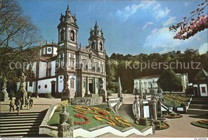 72450355 Braga Bom Jesus Frontansicht des Heiligtums Braga