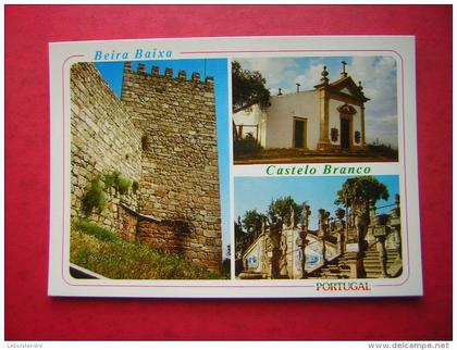 CPM PORTUGAL  BEIRA BAIXA  CASTELO BRANCO  MULTI VUES  VOYAGEE CARTE EN BON ETAT