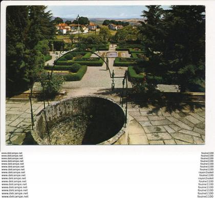 carte ( format 15 x 10 cm ) bragança jardin