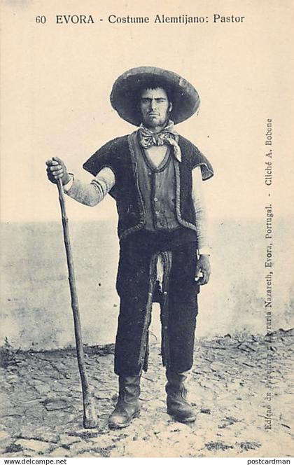 Portugal - ÉVORA - Costume Alemtijano - Pastor - Ed. Nazareth 60