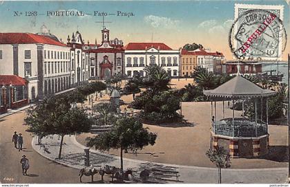 Portugal - FARO - Praça - Ed. A. Malva 1283