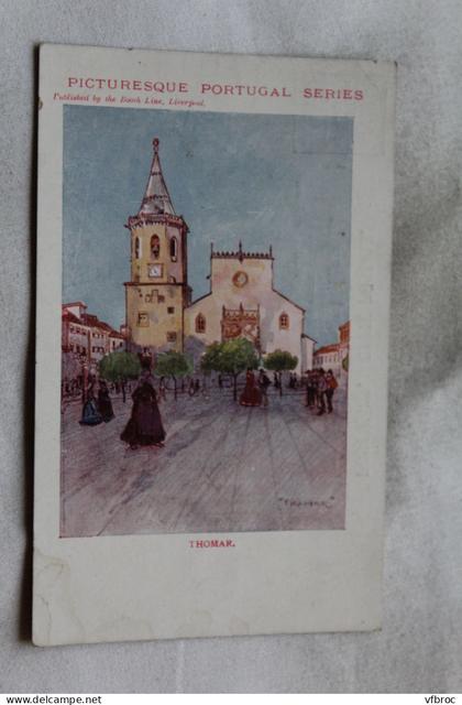 Cpa 1940, Thomar, picturesque Portugal series