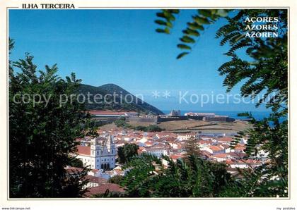 Ilha Terceira Acores Catedral e Fortaleza de S. Filipe S. Joao Baptista