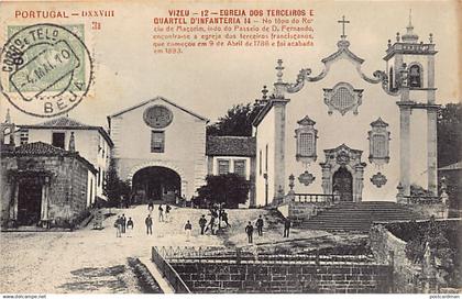 Portugal - VISEU Vizeu - Egreja dos Terceiros e quartel d'Infanteria - Ed. Paulo Guedes