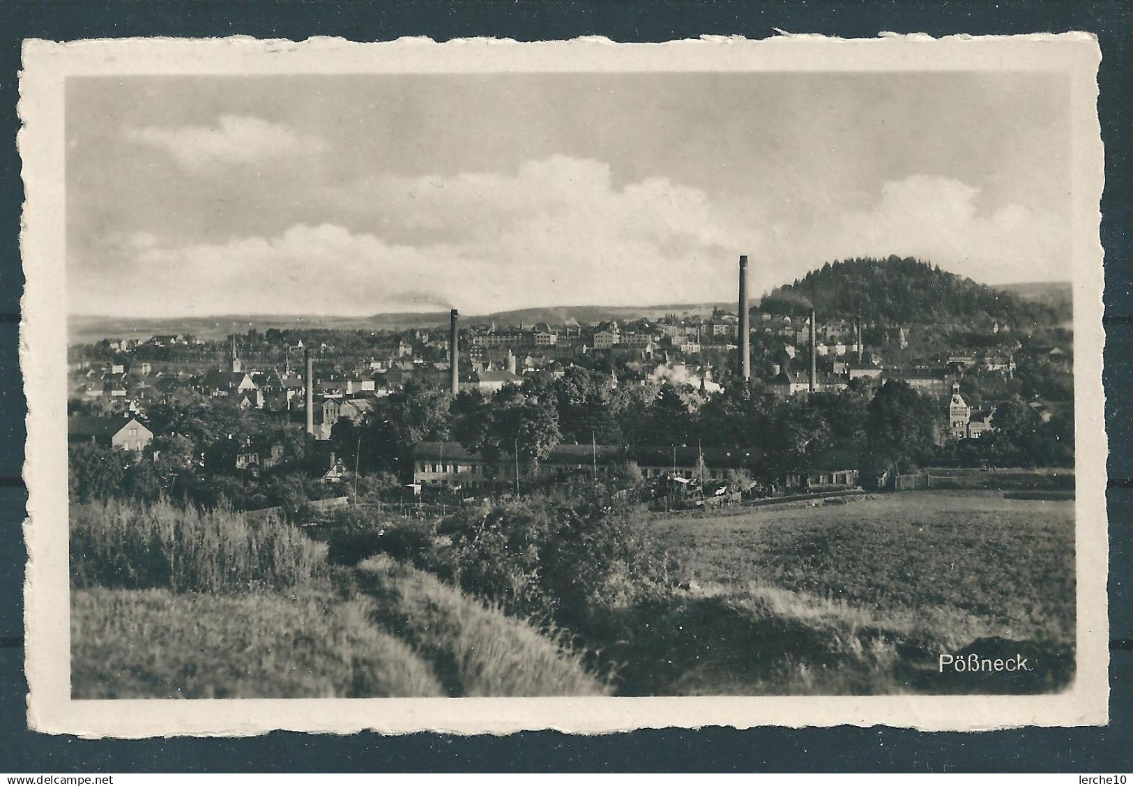 Pößneck Ansicht 1951  (8048)