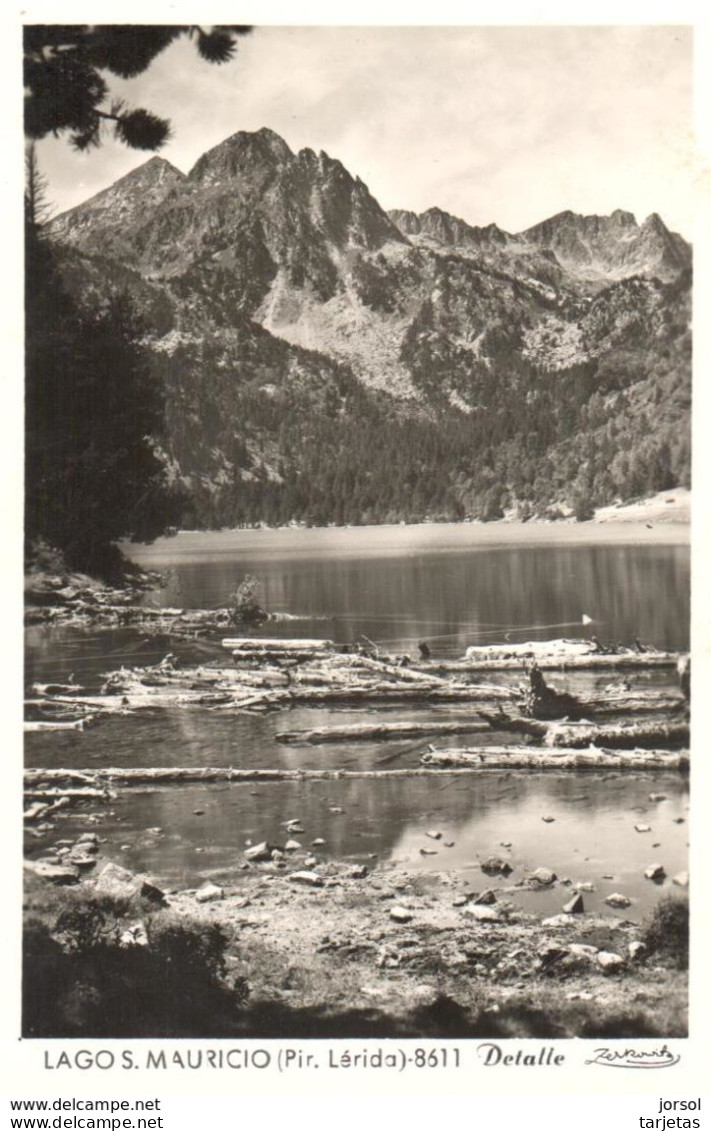 POSTAL     LERIDA  - CATALUNYA  - LAGO SAN MAURICIO