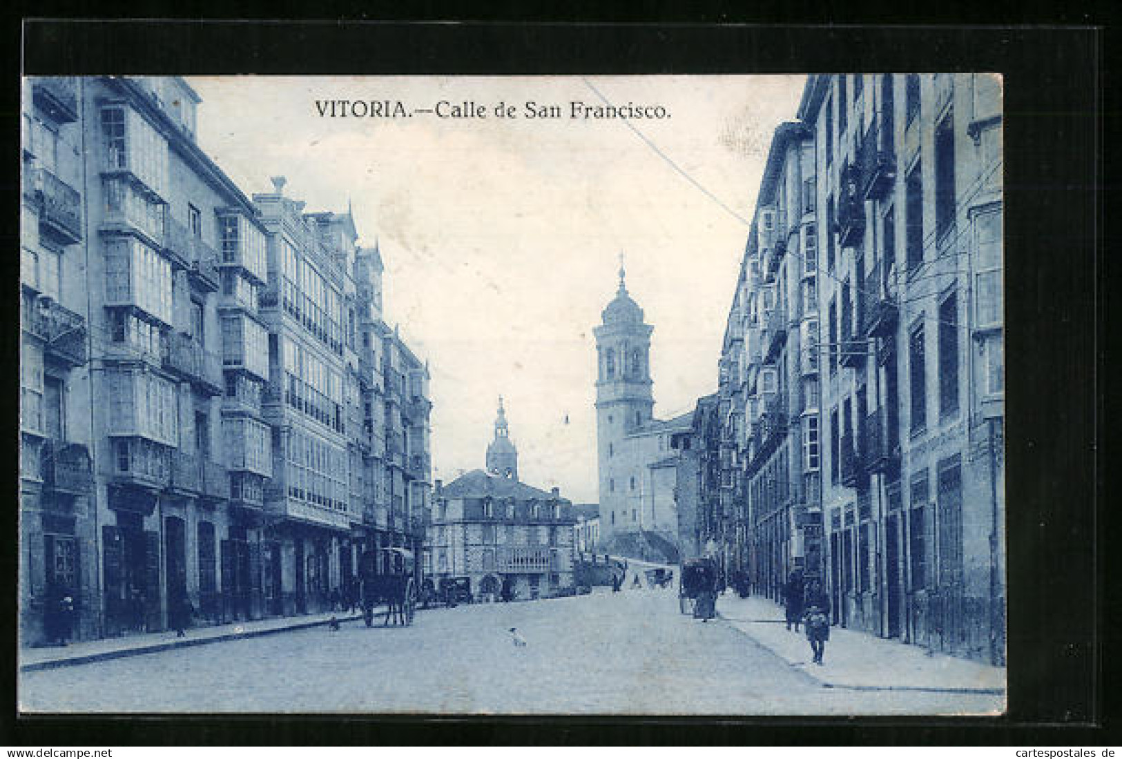 Postal Vitoria, Calle de San Francisco