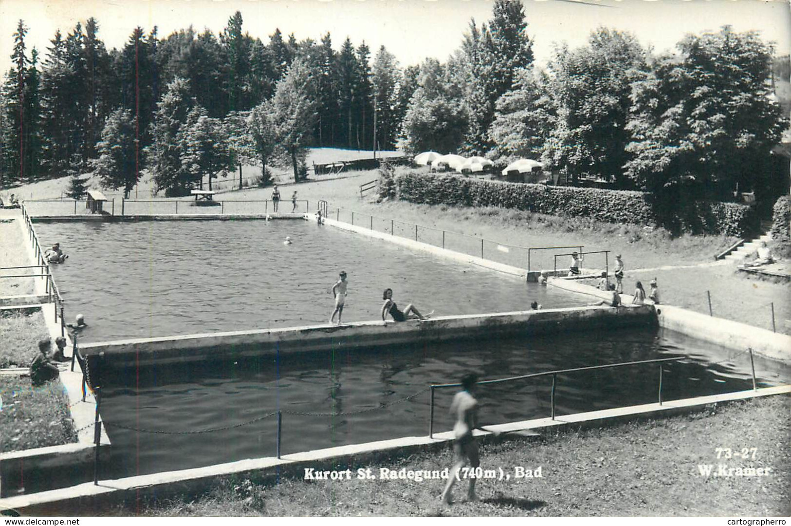 Postcard Austria kurort St. Radegund Bad