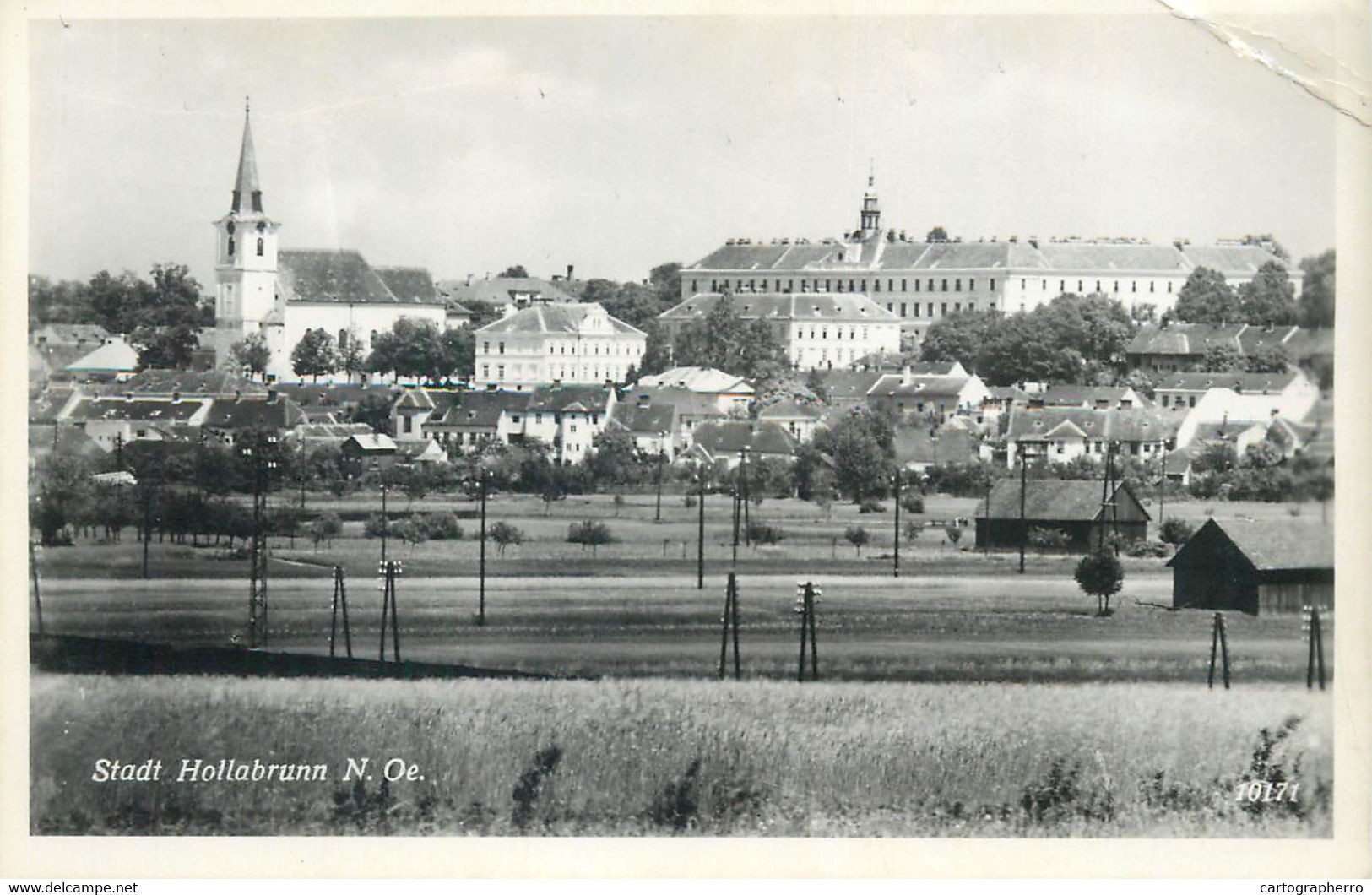 Postcard Austria Stadt Hollabrunn