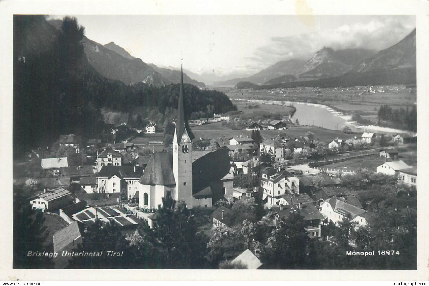 Postcard Austria Tirol > Brixlegg