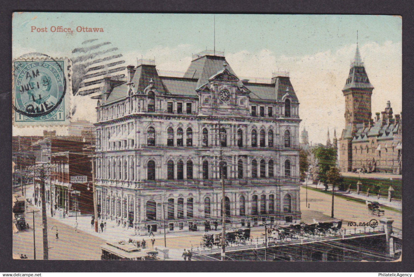 Postcard, CANADA, Ottawa, Post Office