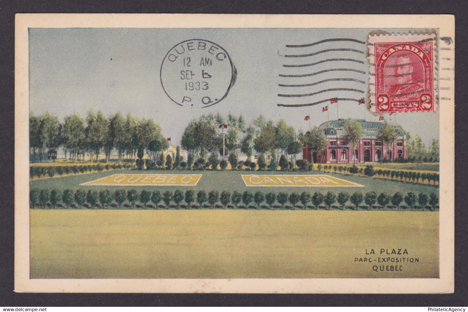 Postcard, CANADA, Quebec, La Plaza, Exhibition Park