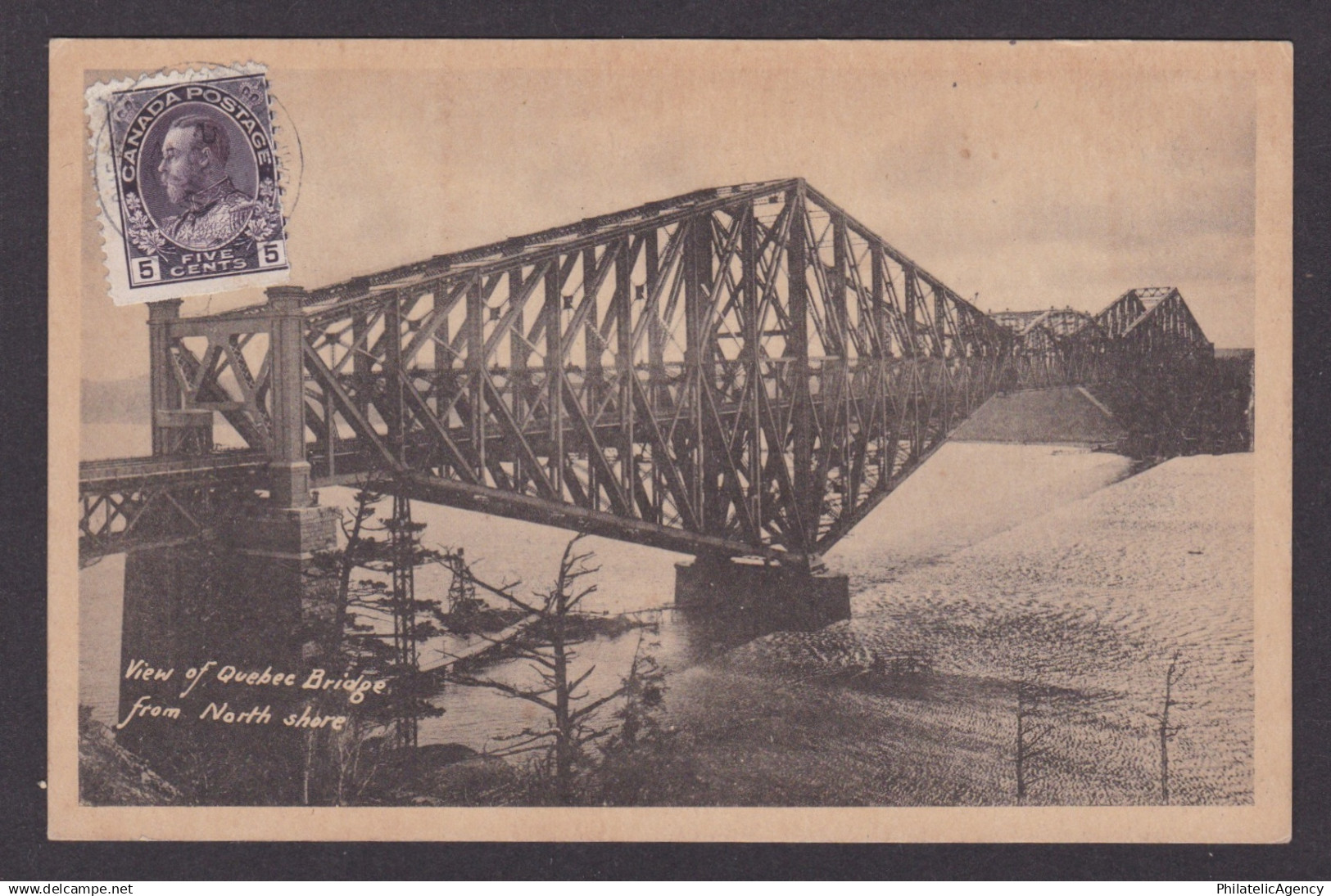 Postcard, CANADA, Quebec, Quebec Bridge