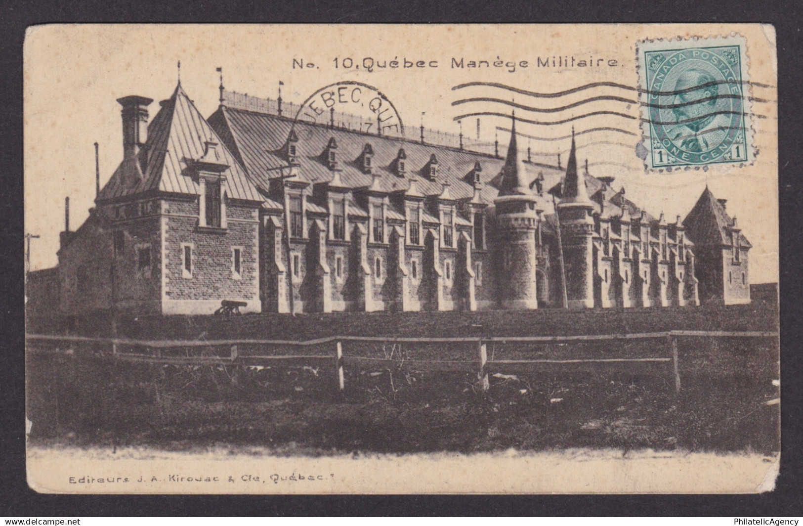 Postcard, CANADA, Quebec, Quebec City Armoury