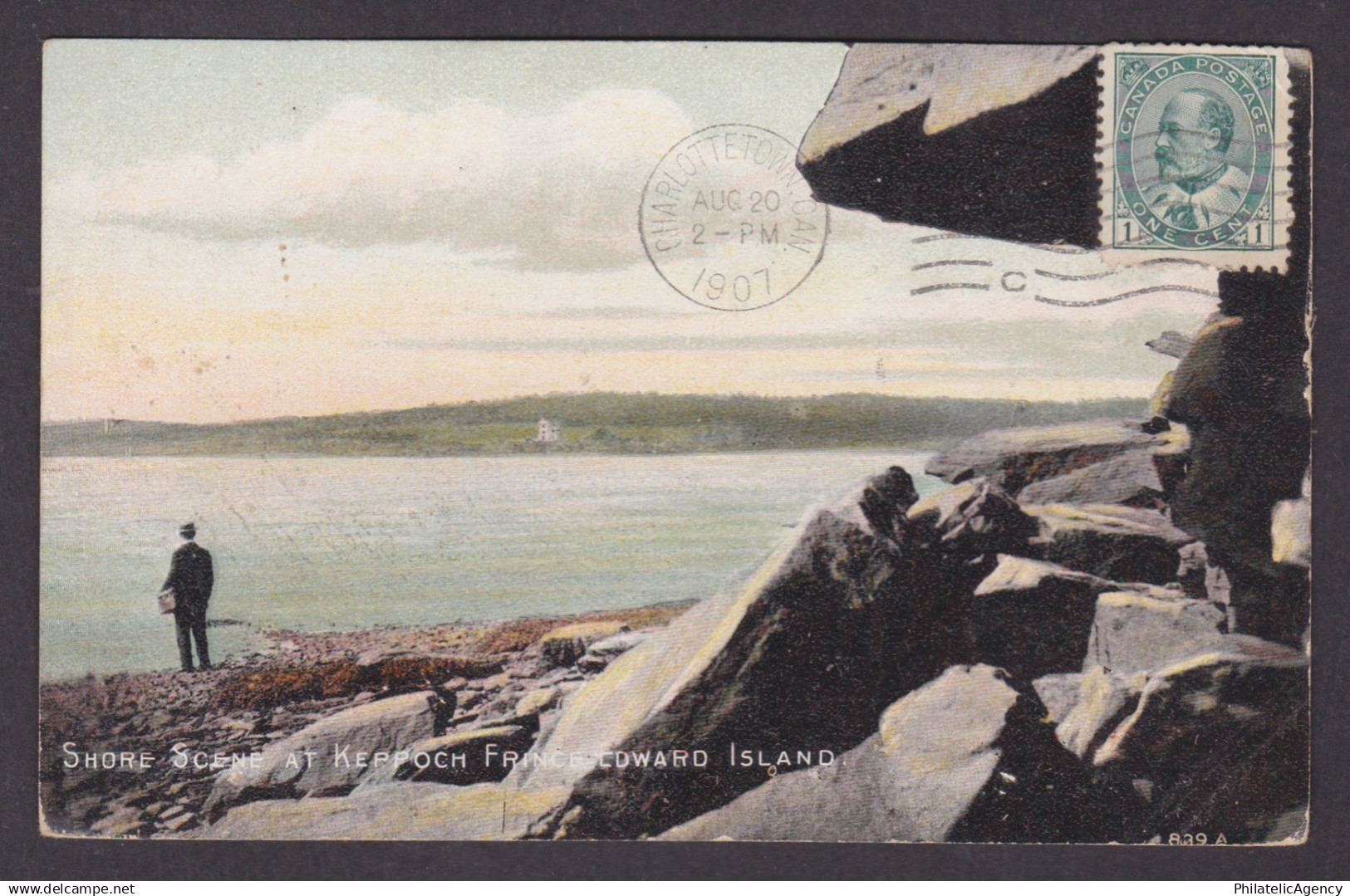 Postcard, CANADA, Shore Scene At Keppoch Prince Edward Island