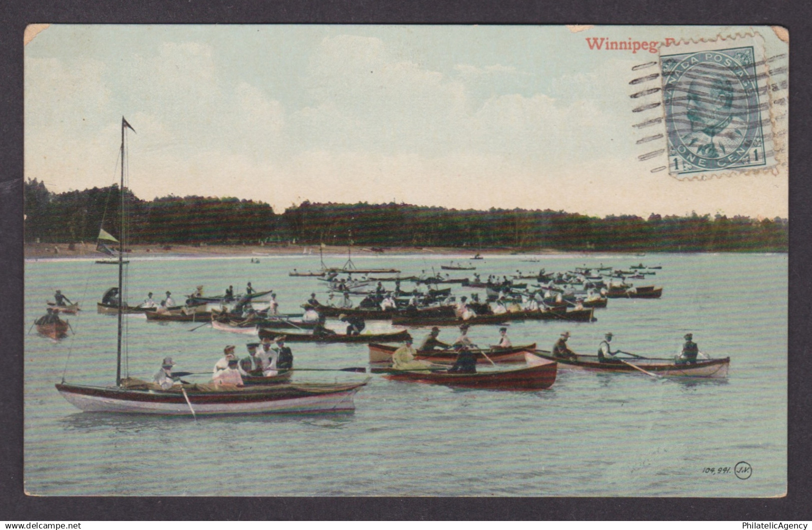 Postcard, CANADA, Winnipeg, Winnipeg Beach