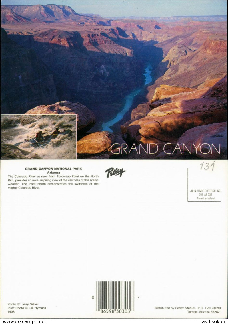 Postcard Grand Canyon - USA GRAND CANYON NATIONAL PARK 2000