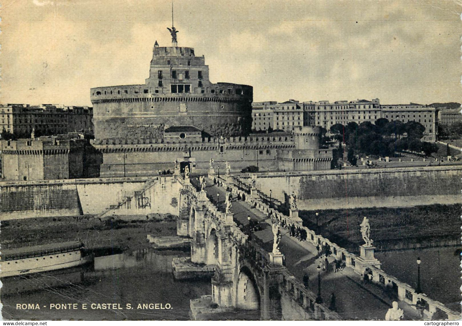 Postcard Italy (Rome) > Castel Sant'Angelo