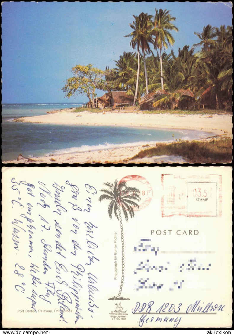 Postcard Philippines Philippines Port Barton Palawan Philippines 1975