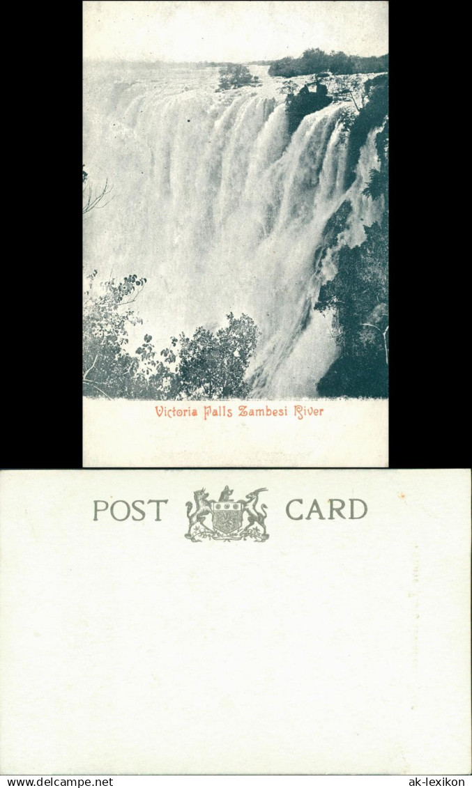 Postcard Region Victoria Falls 1909