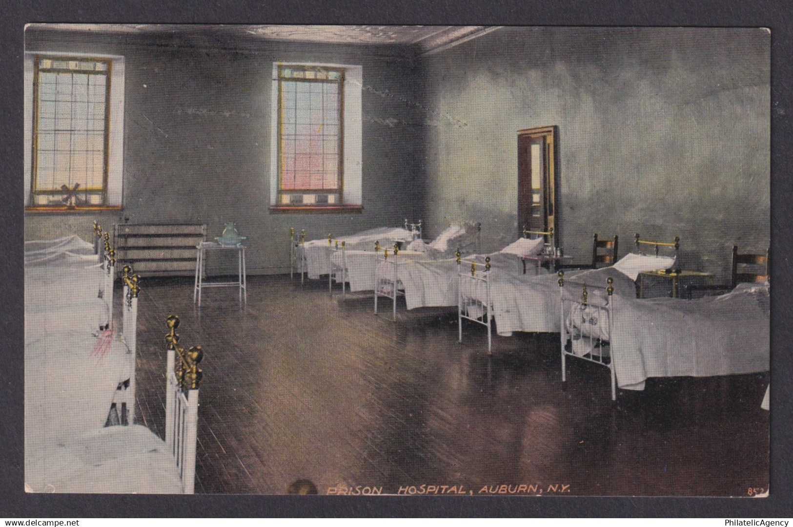 Postcard, United States, Auburn NY, Prison Hospital