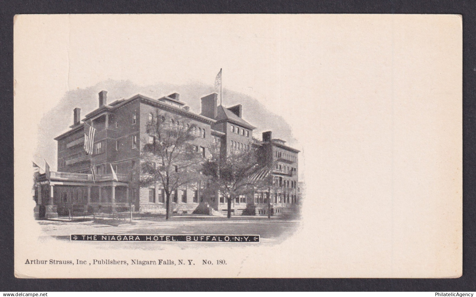 Postcard, United States, Buffalo NY, The Niagara Hotel