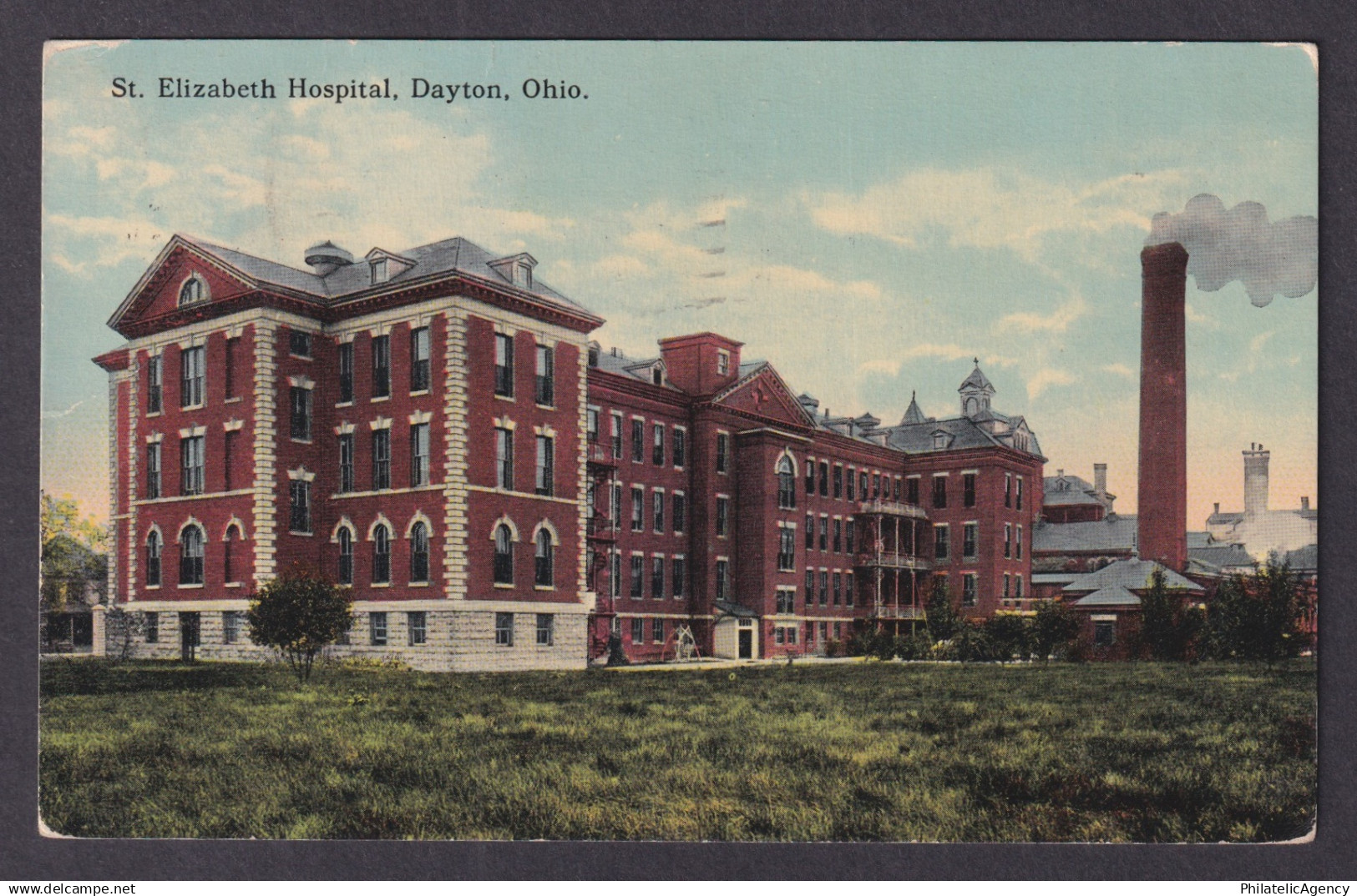 Postcard, United States, Dayton OH, St. Elizabeth Hospital