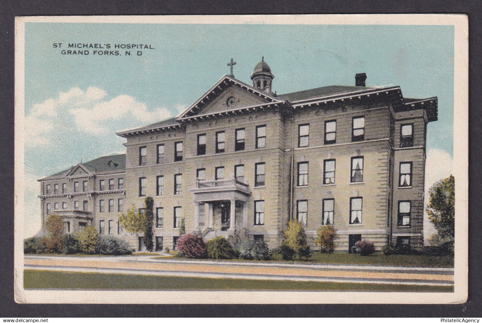 Postcard, United States, Grand Forks ND, St Michael's Hospital