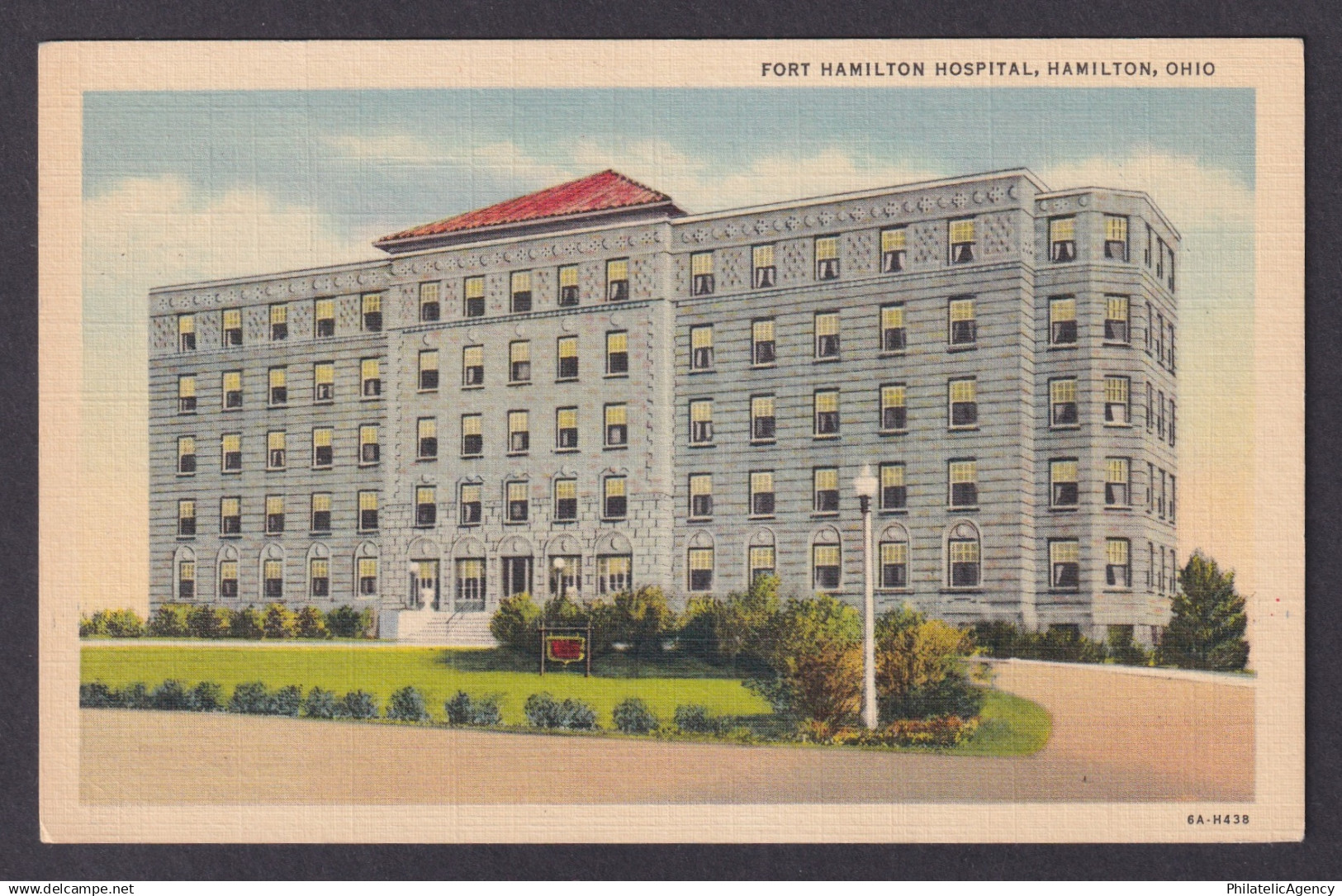 Postcard, United States, Hamilton OH, Fort Hamilton Hospital