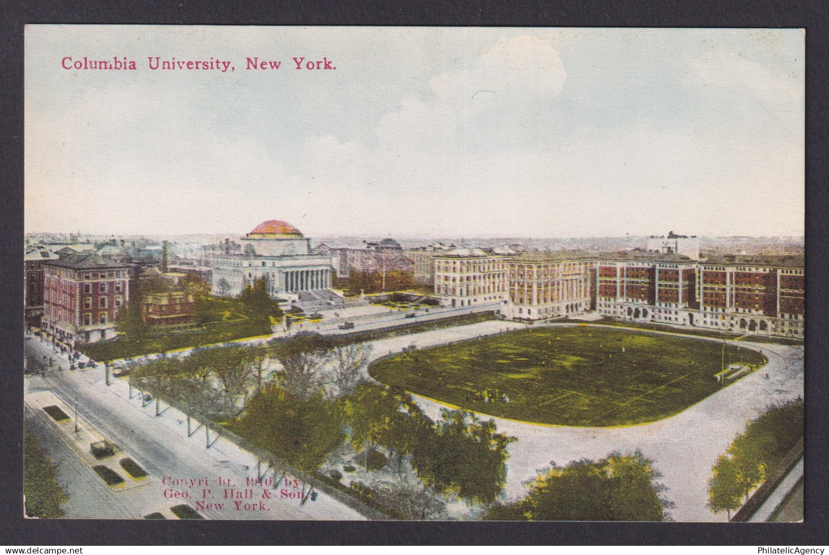 Postcard, United States, New York City NY, Columbia University