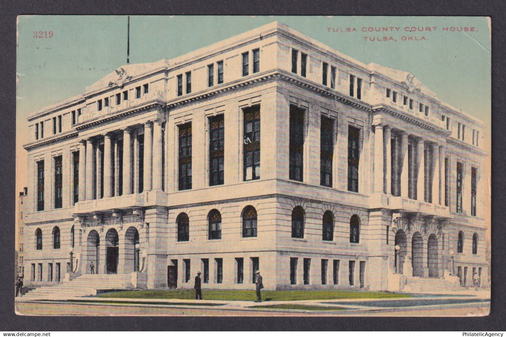 Postcard, United States, Tulsa OK, Tulsa County Court House