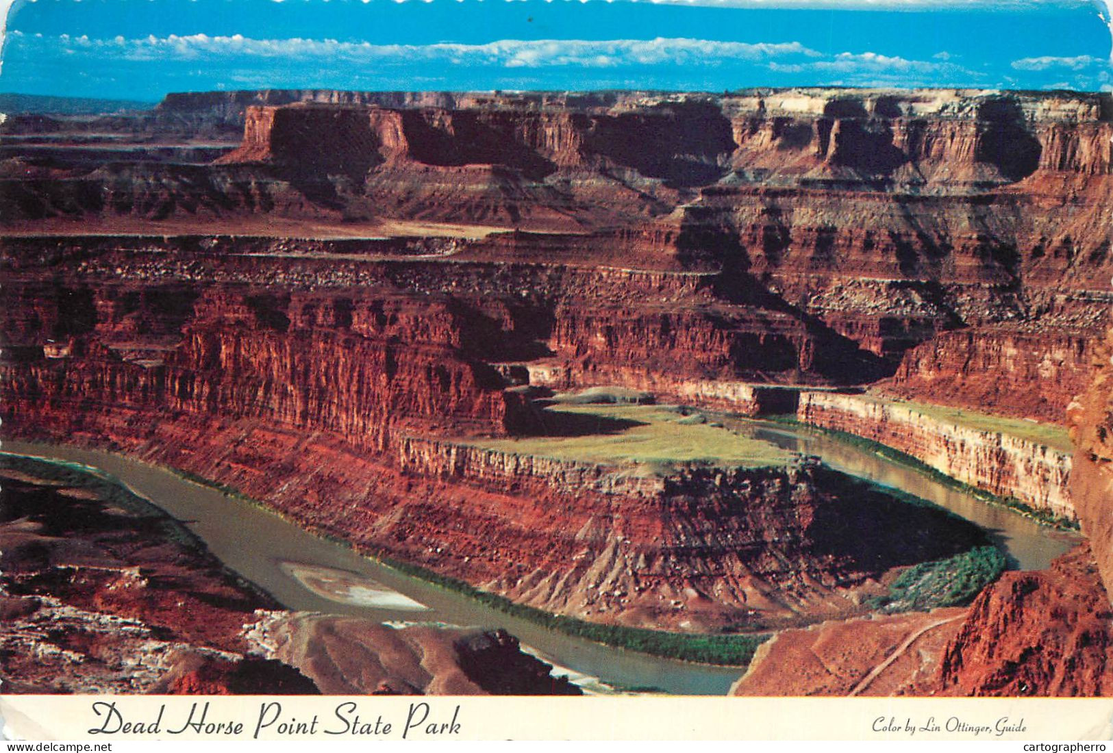 Postcard United States > UT - Utah Dead Horse point state park 1981