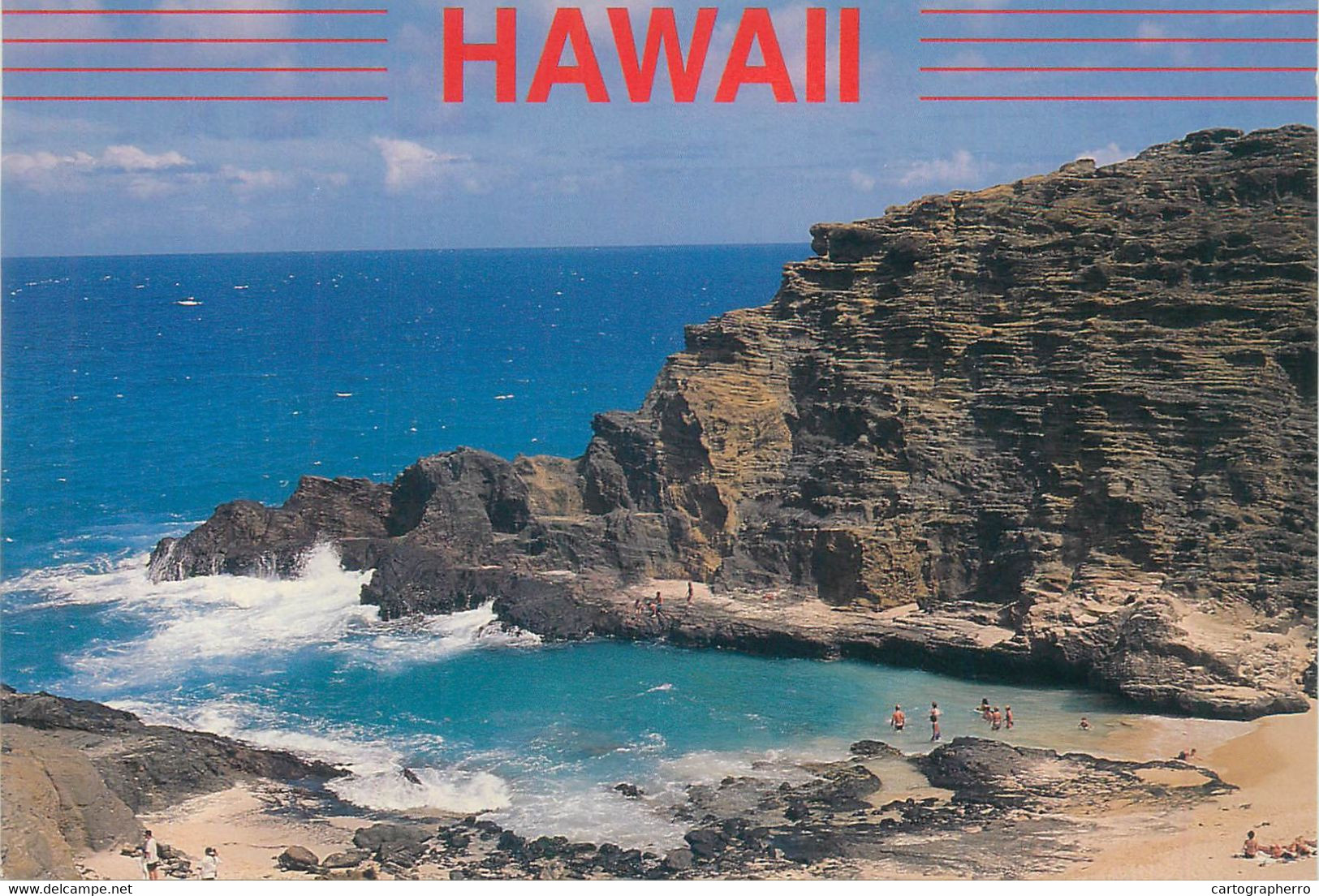 Postcard USA Hawaii aloha rom the Islands of Hawaii