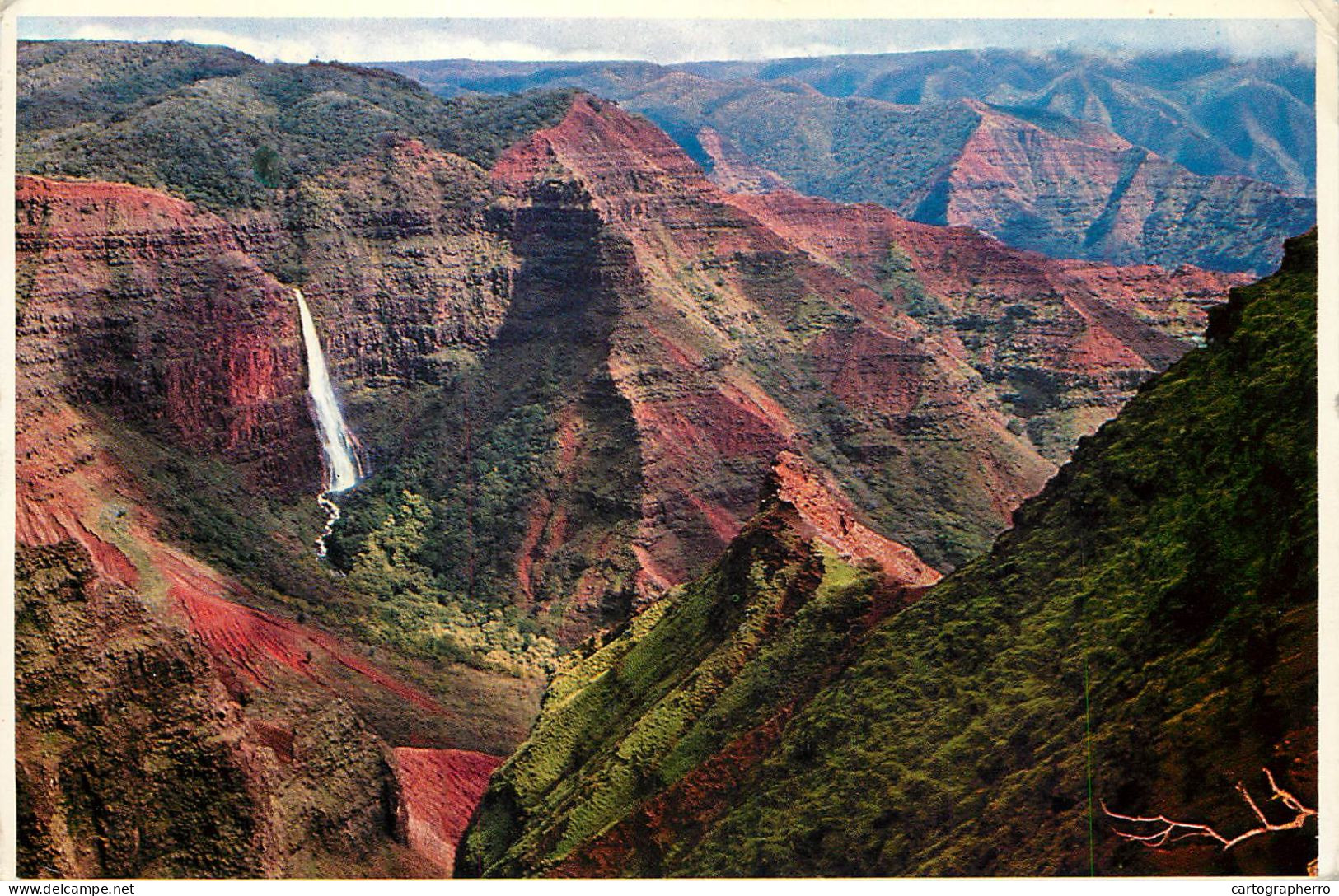 Postcard USA HI Hawaii Honolulu 1982 Waimea Canyon