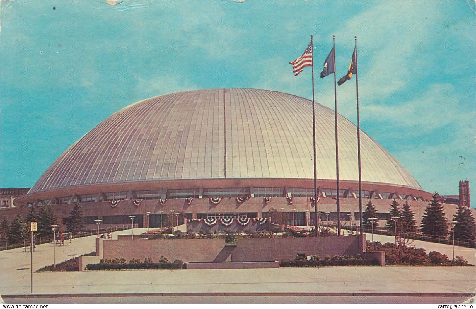 Postcard USA PA - Pennsylvania > Pittsburgh public auditorium 1967