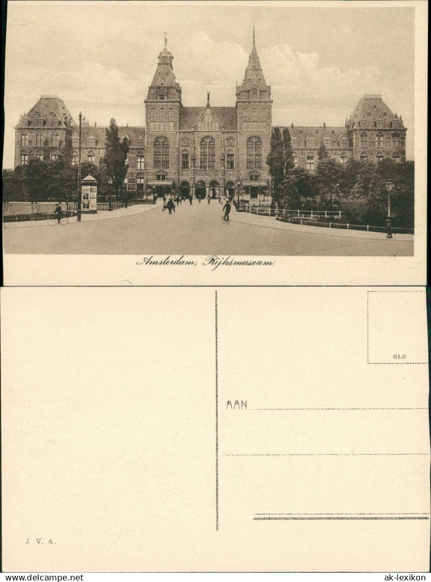 Postkaart Amsterdam Amsterdam Rijksmuseum 1928