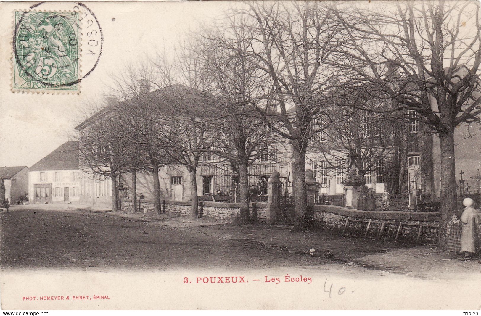 Pouxeux - Les écoles