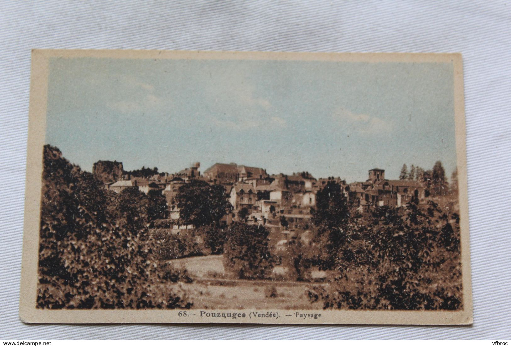 Pouzauges, paysage, Vendée 85