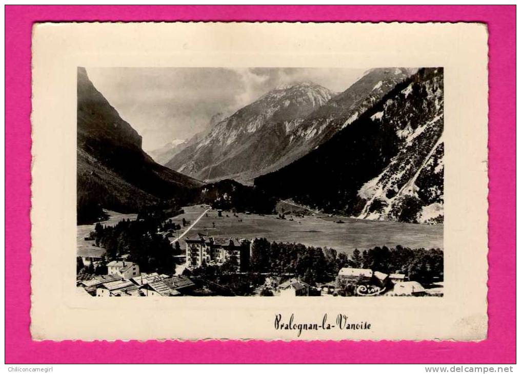 Pralognan-la-Vanoise - Vue générale - Mont-Blanc - Avec cachet Téléphérique - CIM - 1959 ( N 2394 )